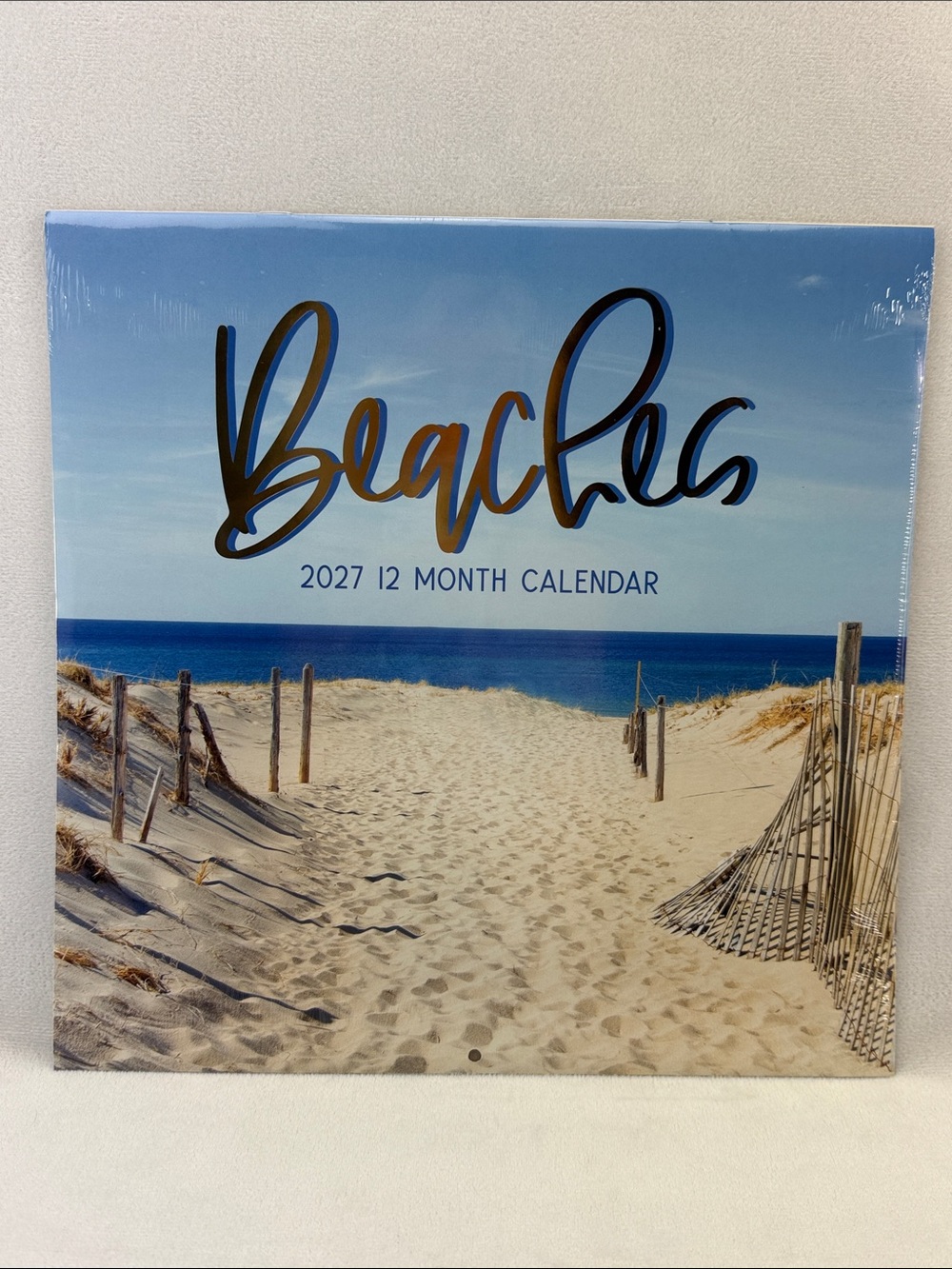New 2027 Beaches 12-Month Wall 12” X 24” Calendar